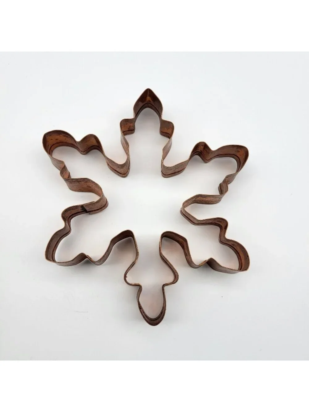 Snowflake Cookie Cutter Large Copper Williams Sonoma Baking Cookies